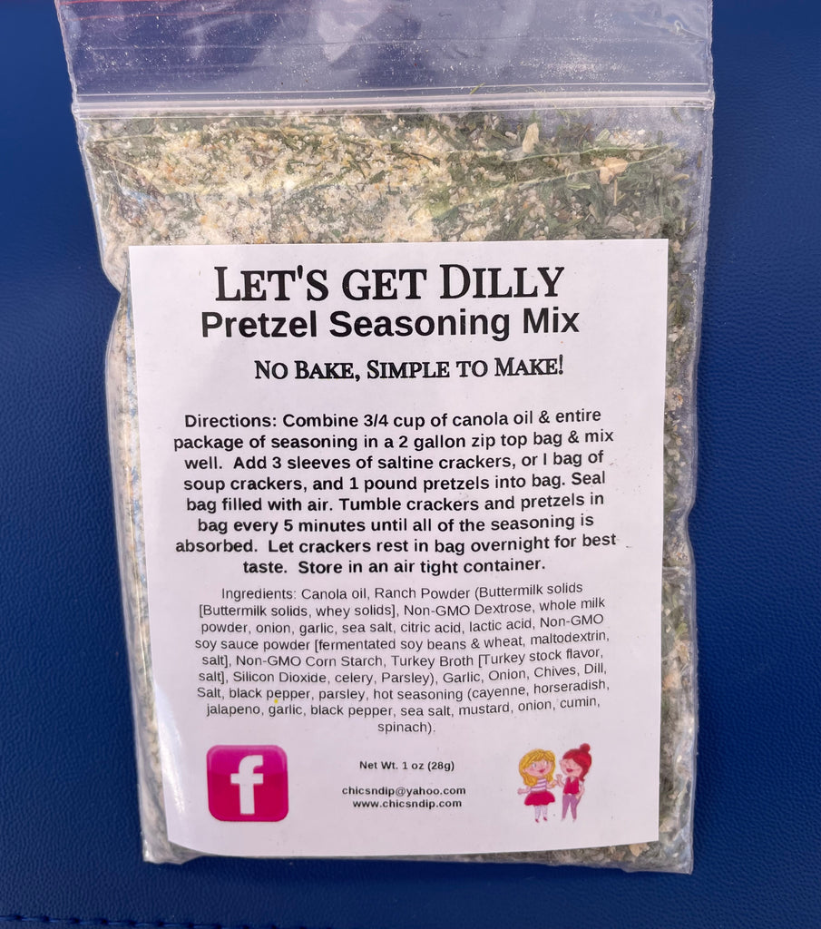 Let’s get Dilly Seasoned Pretzel Mix